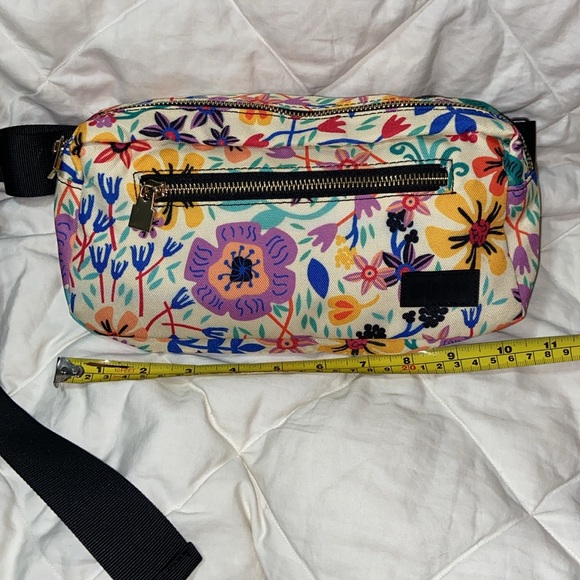 Nwot LulaRoe Floral Fanny Pack belt bag - Picture 3 of 12